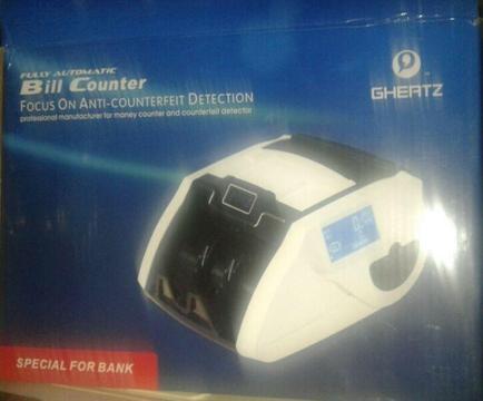 Ghertz bill counter machine with uv detection to check orignal notes