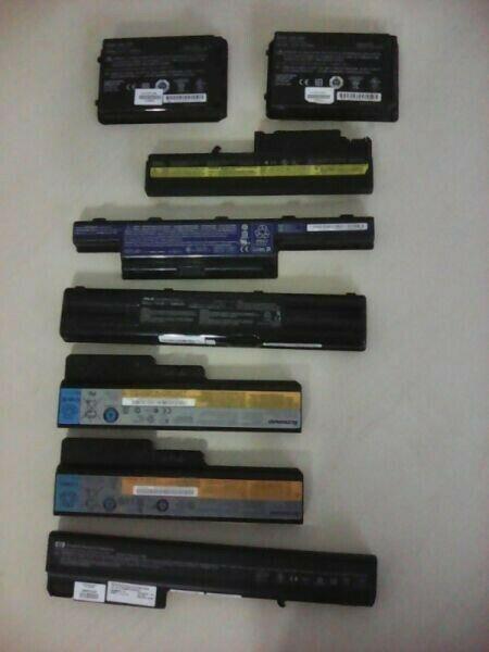 Laptop batteries sold for parts R300 for 10