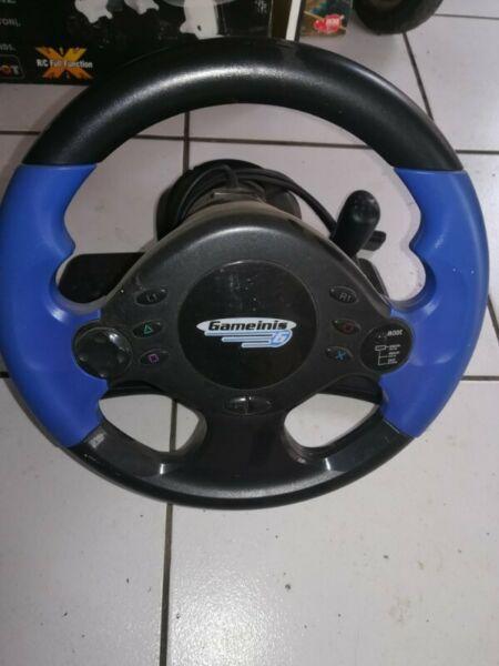 Gameinis G Wheel & Pedals PS2