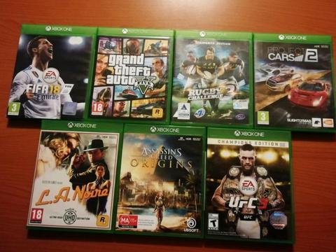 Xbox one and ps4 games for sale