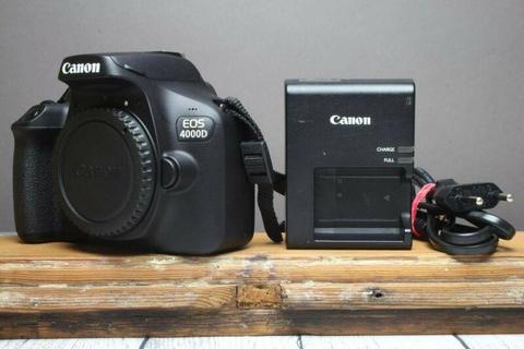 Canon 4000D camera body only for sale