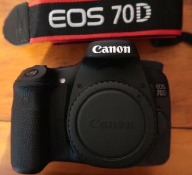 Canon EOS 70D DSLR body only