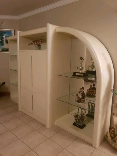 DESIGNER WALL UNIT WITH LIGHTS
