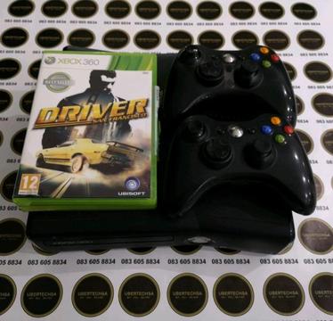 XBOX 360 6 GAMES 2 CONTROLLERS