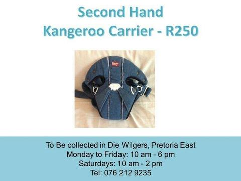 Second Hand Kangeroo Carrier