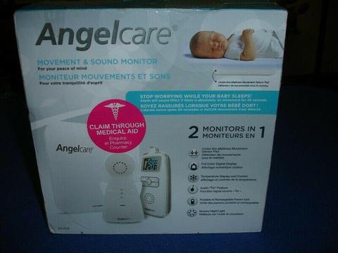 ANGELCARE, Movement and sound Monitor. 2 monitors in 1