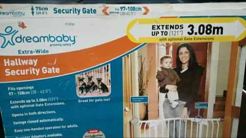 Dream baby security gate