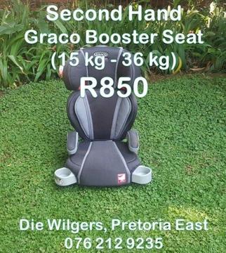Second Hand Graco Trilogic Booster Seat (15 kg - 36 kg)