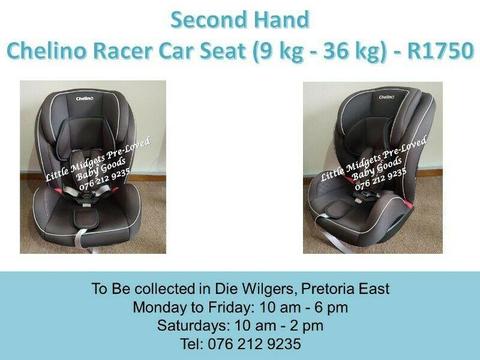 Second Hand Chelino Racer Car Seat (9 kg - 36 kg)