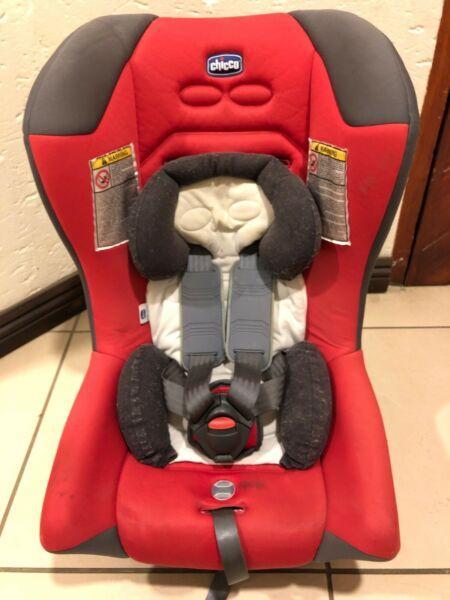 Chicco child car seat - 0 to 18kg