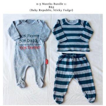 0-3 Months Clothing Bundles