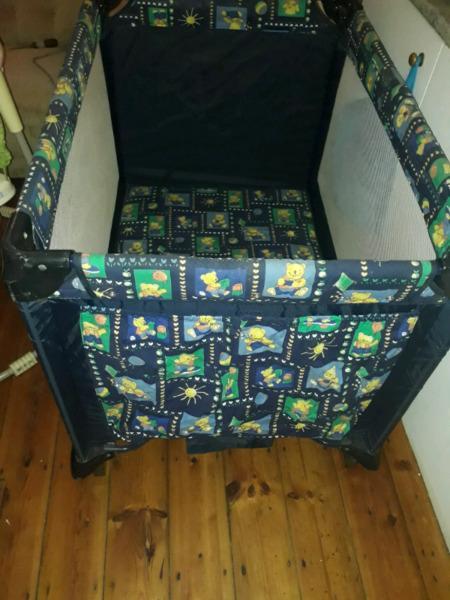 Pre-loved solid camp cot for grabs
