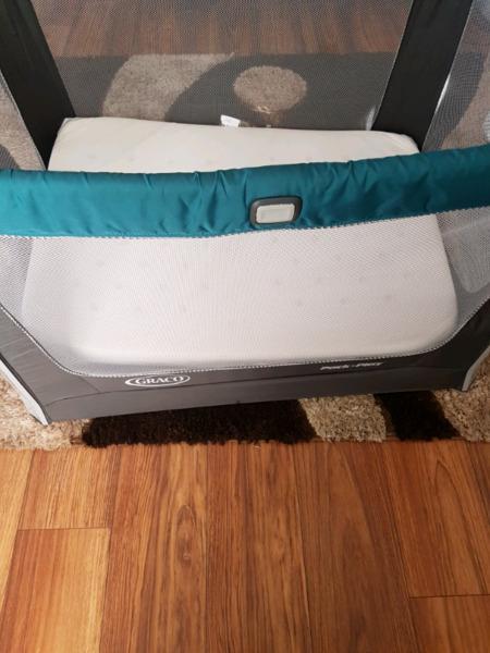 Graco pack and play travel system camp cot