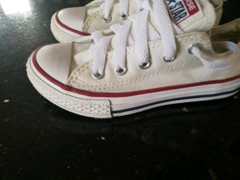 Kids size 11(U.K.) Converse Sneakers