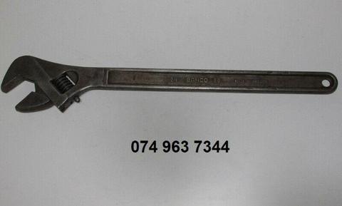 Bahco 86 24" / 600mm Industrial Shifting Spanner