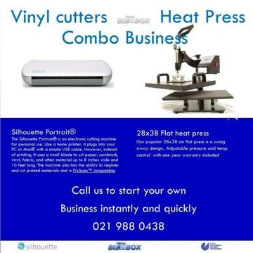 Make custom baby clothing and wedding attire and more. Cutter and heat press combo