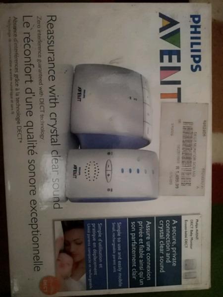 Avent baby monitor R500