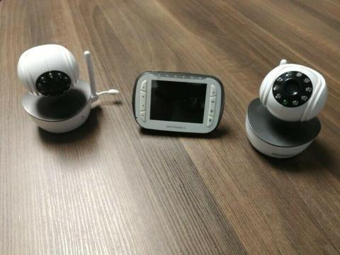 Motorola Wireless Baby Monitor with 2 cameras