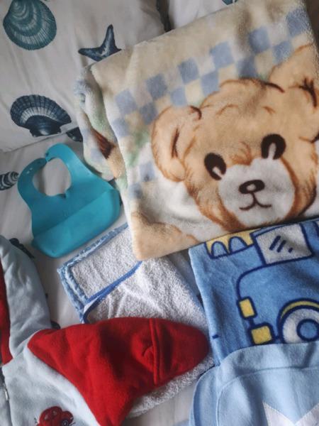 Baby Boy Sleeping bags, blankets and Towels