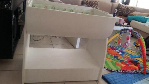 Custom Baby rocking cot and bath