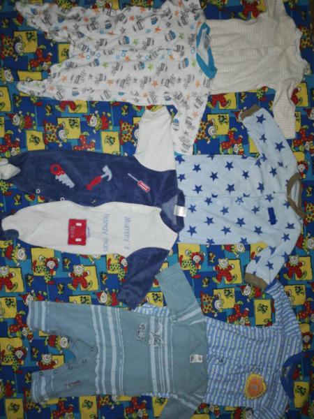 0-3 months baby boy clothes bundle