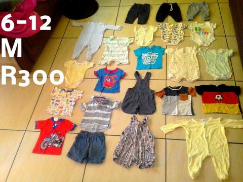 6-12 months boys clothes