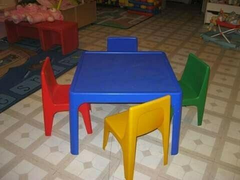 Jolly tots table and chairs