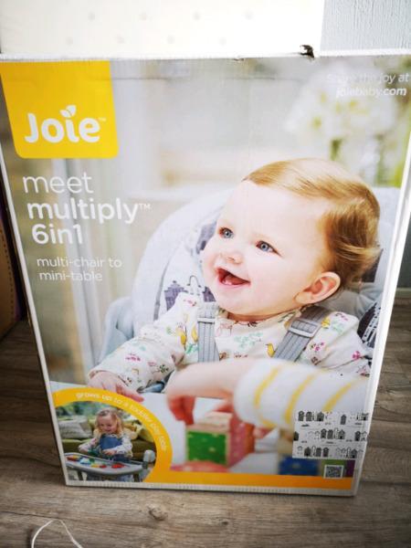 Brand new Joie 6 in 1 feeding chair