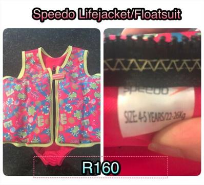 Speedo kids Lifejacket/Floatsuit