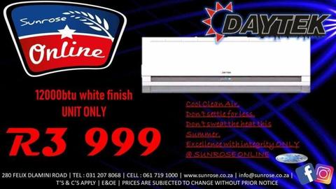 SUNROSE ONLINE AIR-CONDITIONING SPECIALS
