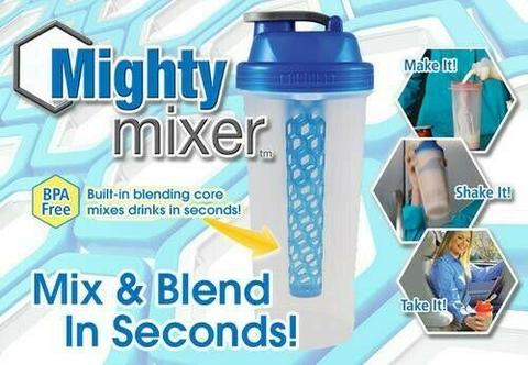 Buy a shake and get a Mighty Mixer mix and blend in seconds for free