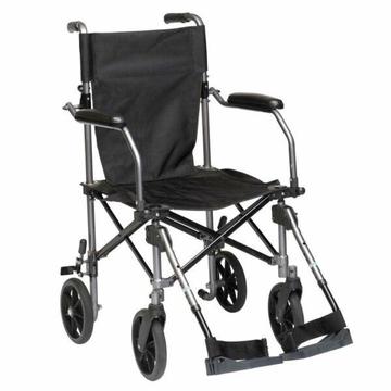 Travelite Transport Wheelchair by Drive Medical - Includes Carrier Bag - On Sale, While Stocks Last