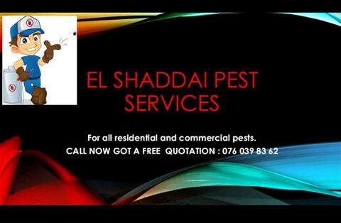 El shaddai Pest services