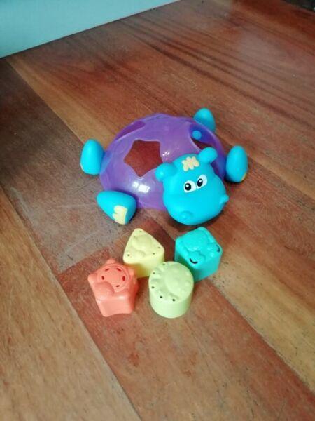 Playgro Sort and Stack Bath Hippo