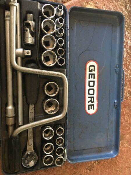 Gedore sockets for sale bargain R600