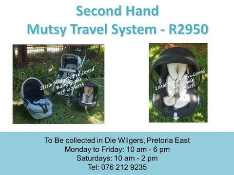 Second Hand Mutsy Travel System