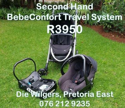 Second Hand BebeConfort Travel System