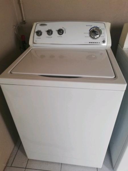 Whirlpool Top Loader washing machine and Tumble dryer