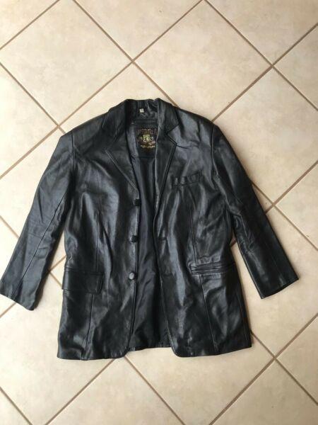 Quality Black Leather Jacket 