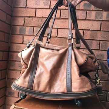 Spacious Designer Leather Bag 