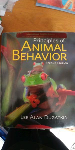 Principles of Animal behavior 