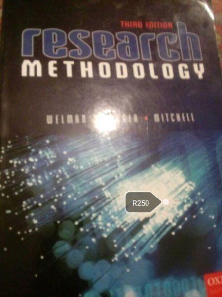 Research Methodology/ Welman 