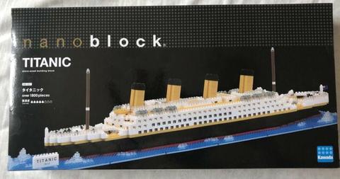 Nanoblock Titanic Model perfect as a gift for Lego fans 
