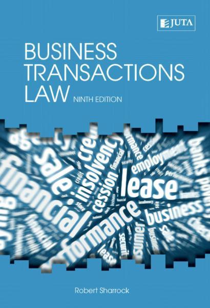 Business transaction law 9e 