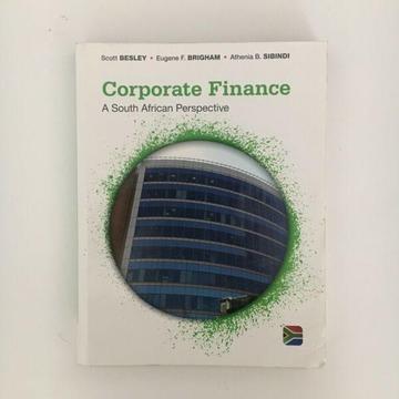 Corporate Finance - A South African Perspective Textbook 
