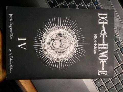 Death Note Vol. 4 Black Edition Manga 
