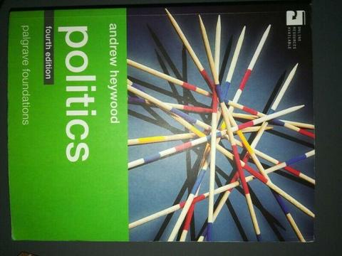 Stellenbosch University Political Science Textbooks 