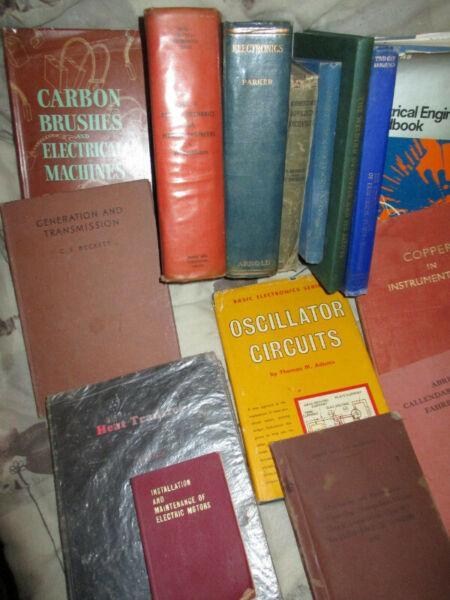 Old Engineering Books 1912 - 1983 Choose or make an offer for the lot ? 