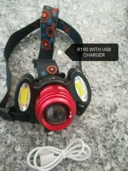 RECHARGEABLE FISHING HEAD LIGHT 