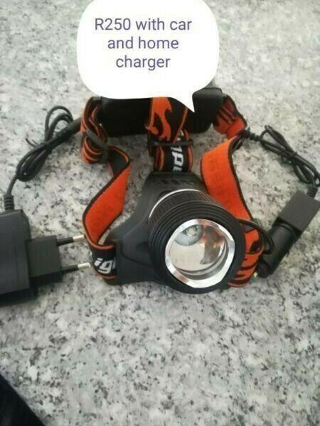 RECHARGEABLE FISHING HEAD LAMP 